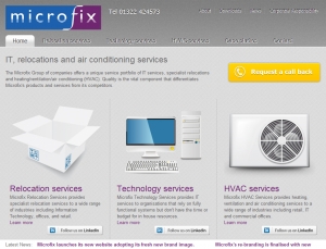 Microfix Website Screenshot